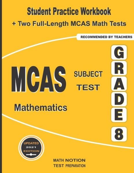 Cover for Michael Smith · MCAS Subject Test Mathematics Grade 8 (Paperback Book) (2021)