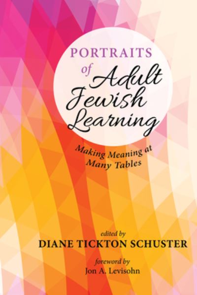 Cover for Diane Tickton Schuster · Portraits of Adult Jewish Learning (Book) (2022)