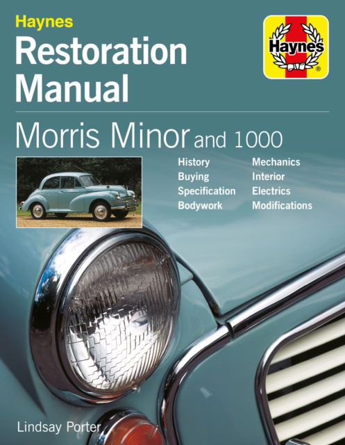 Cover for Lindsay Porter · Morris Minor and 1000 Restoration Manual (Paperback Book) (2022)