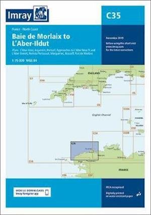 Cover for Imray Imray · Imray Chart C35: Baie de Morlaix to L'Aber-Ildut - C Charts (Paperback Book) [New edition] (2019)