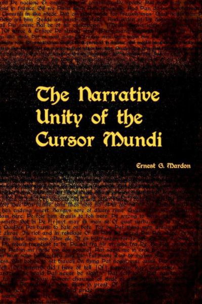 Cover for Ernest Mardon · The Narrative Unity of the Cursor Mundi (Paperback Book) (2013)