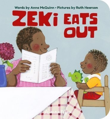 Cover for Anna McQuinn · Zeki Eats Out - Zeki Books (Paperback Bog) (2024)