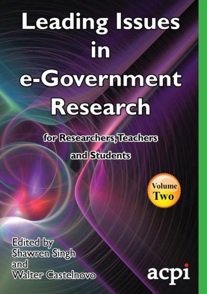 Cover for Shawren Singh · Leading Issues in E-Government Research Volume 2 (Paperback Book) (2015)