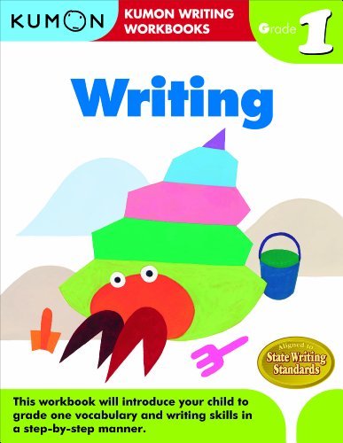 Cover for Kumon · Grade 1 Writing (Pocketbok) [Act Csm Wk edition] (2013)