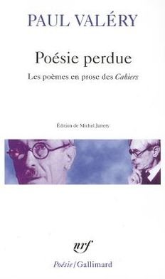 Cover for Paul Valery · Poesie Perdue (Poesie / Gallimard) (French Edition) (Paperback Book) [French edition] (2000)