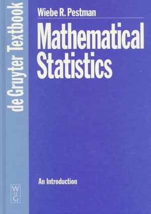 Cover for Wiebe R. Pestman · Mathematical statistics (Bok) (1998)