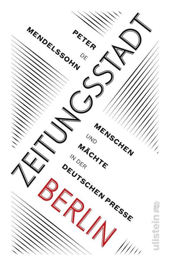 Cover for Mendelssohn · Zeitungsstadt Berlin (Bok)