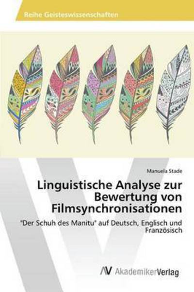 Cover for Stade · Linguistische Analyse zur Bewertu (Book) (2015)