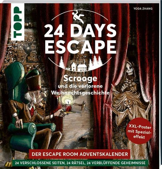 Cover for Zhang · 24 DAYS ESCAPE - Der Escape Room (Buch)
