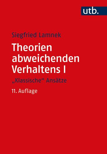 Cover for Siegfried Lamnek · Theorien Abweichenden Verhaltens I (Paperback Book) (2021)