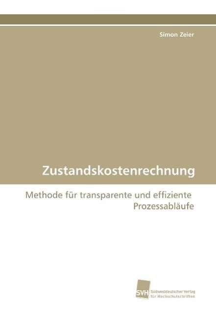 Cover for Zeier · Zustandskostenrechnung (Book)