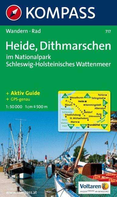 Heide-Dithmarschen im Naturpark Schleswig-Holsteinisches Watten, Kompass wanderkarte 717 - Mair-Dumont / Kompass - Books - Kompass - 9783854912576 - December 31, 2002