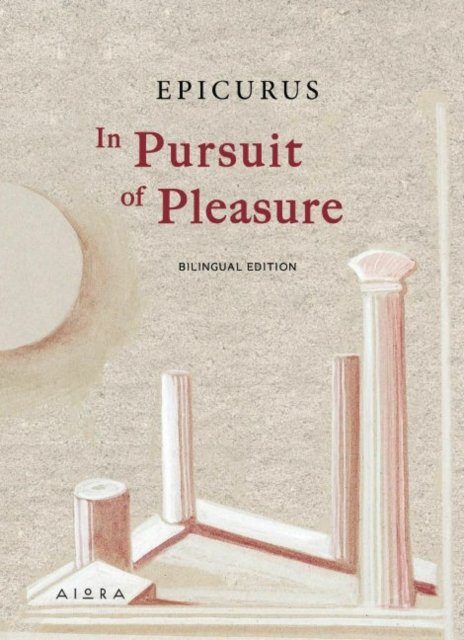 Cover for Epicurus · In Pursuit of Pleasure (Taschenbuch) (2022)