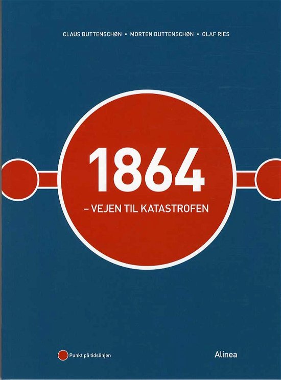Cover for Claus Buttenschøn, Morten Buttenschøn, Olaf Ries · Punkt på tidslinjen: 1864 - Vejen til katastrofen (Hæftet bog) [1. udgave] (2014)