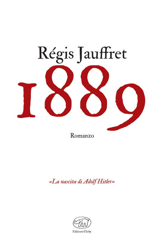 Cover for Régis Jauffret · 1889 (Bok)