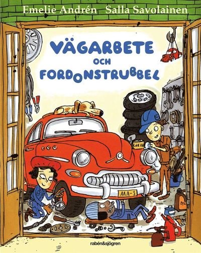 Cover for Emelie Andrén · Vägarbete och fordonstrubbel (ePUB) (2016)