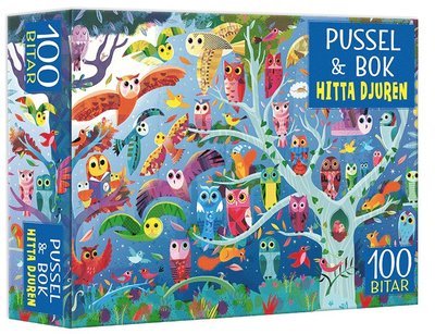 Pussel & bok: Hitta djuren! - Kirsteen Robson - Muu - Tukan Förlag - 9789179851576 - perjantai 14. elokuuta 2020