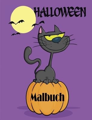 Cover for Gudrun Salzmann · Halloween Malbuch (Paperback Book) (2020)