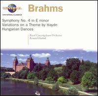 Sym 4 E Min / Haydn Variations / Hungarian Dances - Brahms / Cgb / Haitink - Music - Deutsche Grammophon - 0028947621577 - August 10, 2004