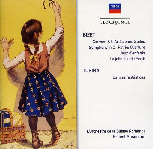 Cover for Ernest Ansermet · Bizet: Carmen / L'Arlesienne Suite / Symphony in C/Partie / ... (CD) (2013)