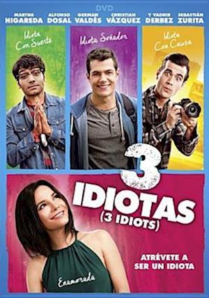 Cover for 3 Idiotas (3 Idiots) (DVD) (2017)