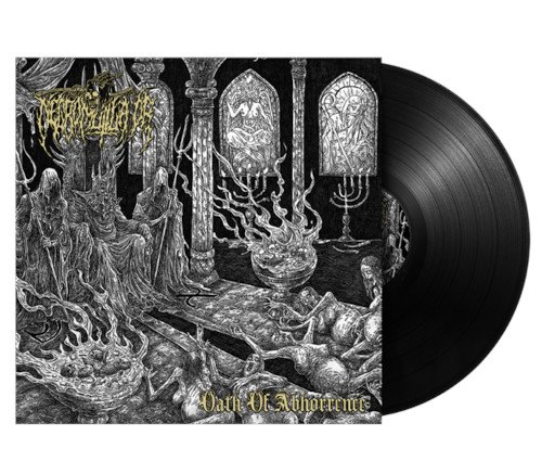 Cover for Necromutilator · Oath Of Abhorrence (Black Vinyl LP) (LP) (2022)