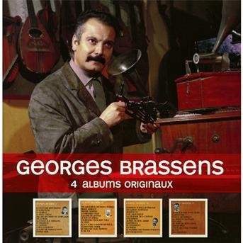 Cover for Georges Brassens · 4 Original Albums (CD) (2010)