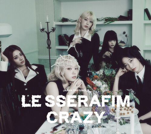 Cover for Le Sserafim · Crazy (CD/Merch) [International 'Black Insanity' edition] [B Version] (2025)