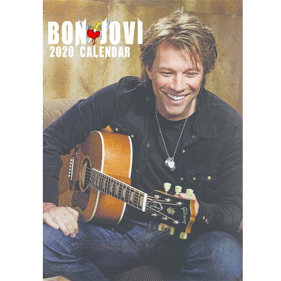 2020 Calendar - Bon Jovi - Mercancía - VYDAVATELSTIVI - 0616906766577 - 1 de junio de 2019
