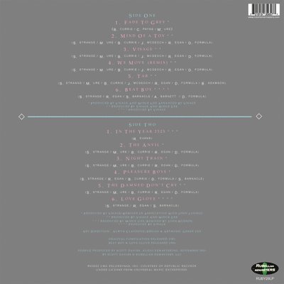Fade to Grey: the Singles Collection - Visage - Música - RUBELLAN REMASTERS - 0701919356577 - 10 de junio de 2022