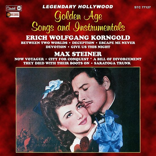 Cover for Korngold, Erich Wolfgang &amp; Max Steiner · Golden Age Songs And Instrumentals (CD) (2023)