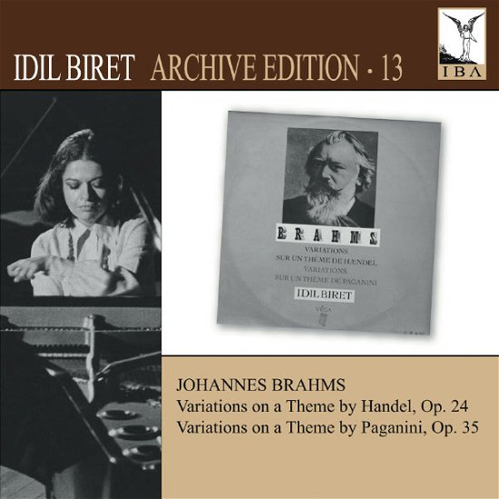 Cover for Brahms / Biret · Variations &amp; Fugue on a Theme by Handel Op 24 (CD) (2013)