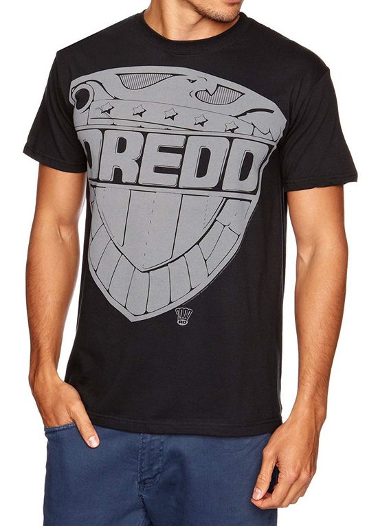 Cover for Judge Dredd · Jumbo Badge Black (T-shirt) [size XXL] (2013)