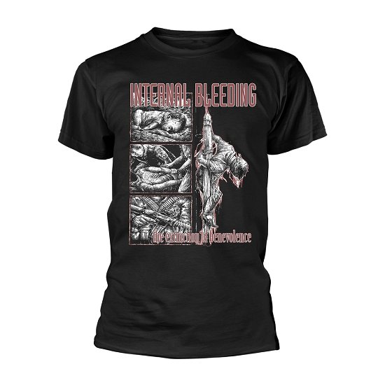 Cover for Internal Bleeding · The Extinction of Benevolence (T-shirt) [size S] [Black edition] (2021)