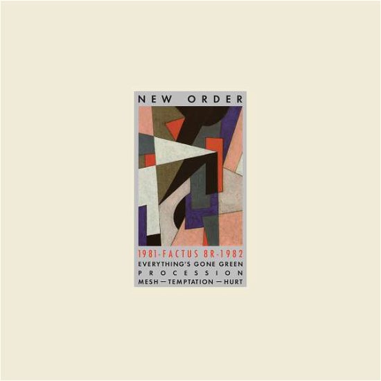 Cover for New Order · 1981 - 1982 - Black Friday Rsd 2014 Release (LP)