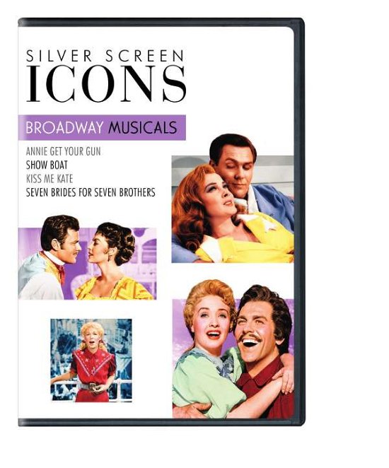 Cover for Silver Screen Icons: Broadway Musicals (DVD) (2017)