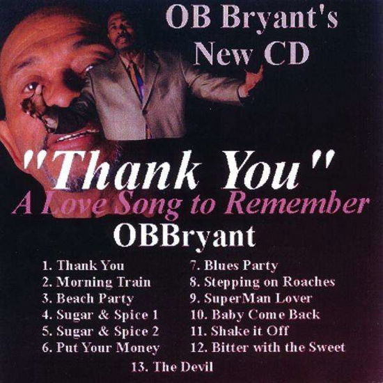 Thank You - Ob Bryant - Muziek - OBBM - 0884502114577 - 12 juni 2009