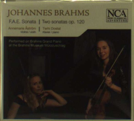Cover for Åström Annemarie / Dostal Terhi · Brahms: F.a.e. - Sonate (CD) (2013)