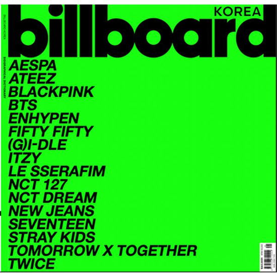 Cover for BILLBOARD KOREA · K-Pop Artist Encyclopedia  (Biographical Dictionary) (Book) (2024)