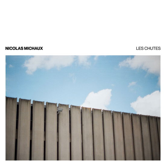 Nicolas Michaux · Les Chutes (LP) (2022)