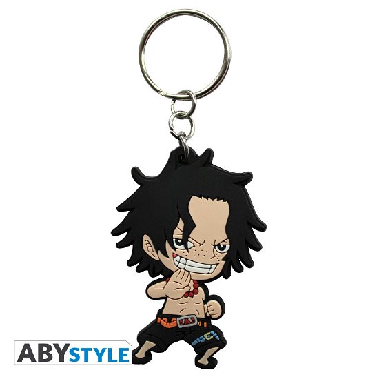 Cover for One Piece: ABYstyle · Ace Sd (Keychain Pvc / Portachiavi) (MERCH)