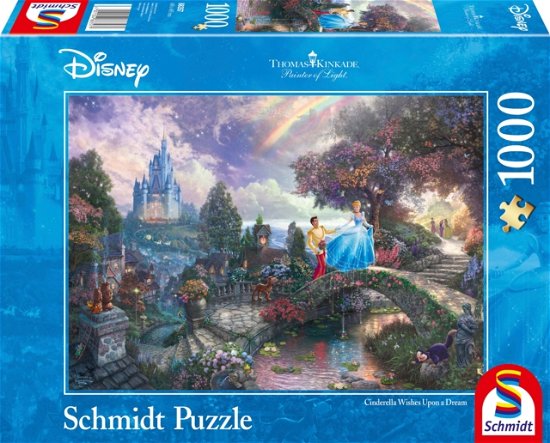 Disney Cinderella 1000Pc Jigsaw Puzzle (Thomas Kinkade) - Disney - Board game - SCHMIDT - 4001504883577 - 