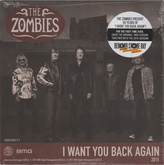 I Want You Back Again - Zombies - Musiikki - BMG - 4050538268577 - lauantai 22. huhtikuuta 2017