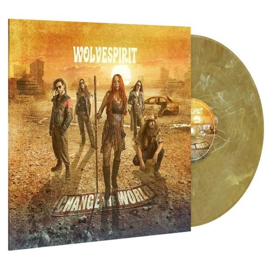 Cover for Wolvespirit · Change the World (2lp Ltd. Cream-marbled Vinyl) (LP) (2022)