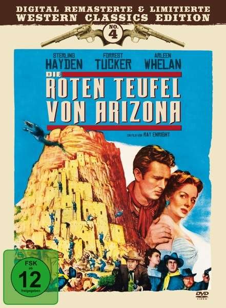 Cover for Sterling Hayden / Barbara Rush · Die Roten Teufel Von Arizona - Mediabook Vol. 4 (DVD) (2018)