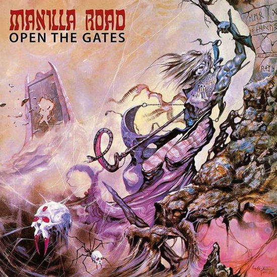 Open The Gates (Purple / Bone Splatter Vinyl) - Manilla Road - Musiikki - HIGH ROLLER - 4251267710577 - perjantai 15. huhtikuuta 2022