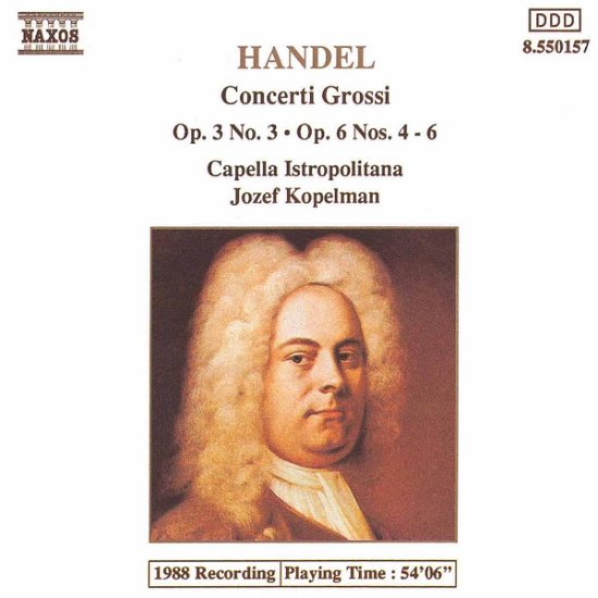 Cover for Kopelman,Jozef / CIB · * Conc.Grossi,op.3:3,op.6:4-6 (CD) (1991)