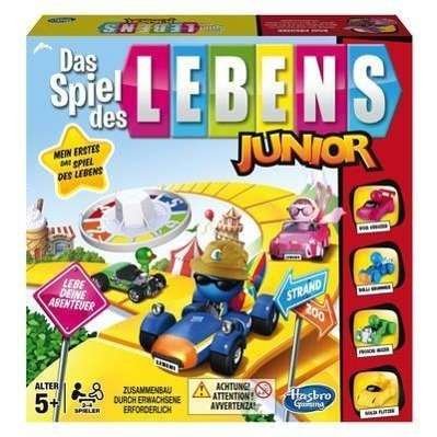 Cover for Hasbro Gaming · Spiel des Lebens (Spl)Junior.B0654100 (Buch) (2014)