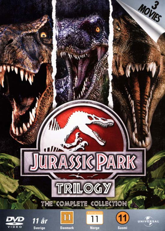 Jurassic Park Trilogy - Jurassic Park - Filmes - PCA - UNIVERSAL PICTURES - 5050582763577 - 1 de junho de 2010
