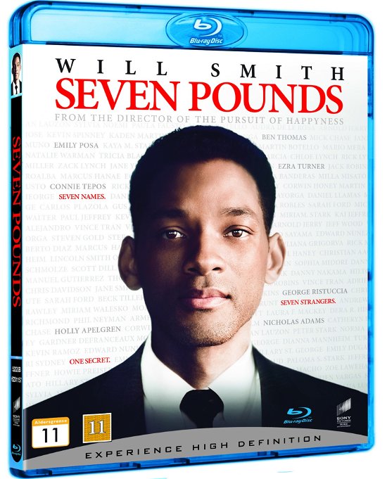 Cover for Seven Pounds · Syv Liv (Blu-ray) (2014)